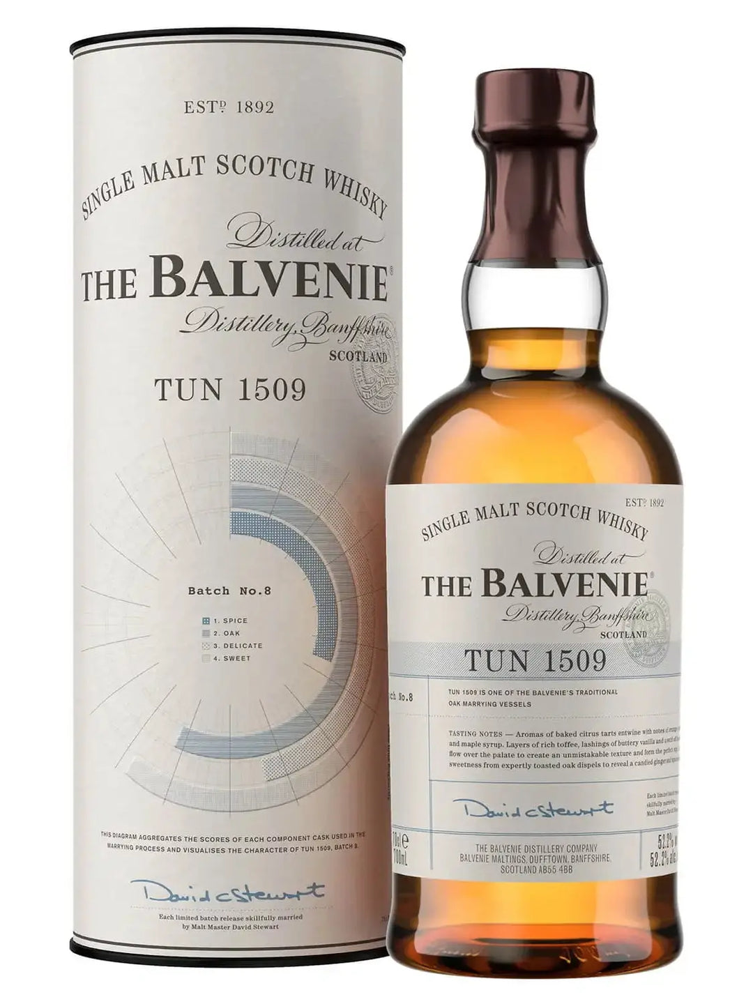 Balvenie Tun 1509 (Batch #8) Single Malt Scotch Whisky (700ml)
