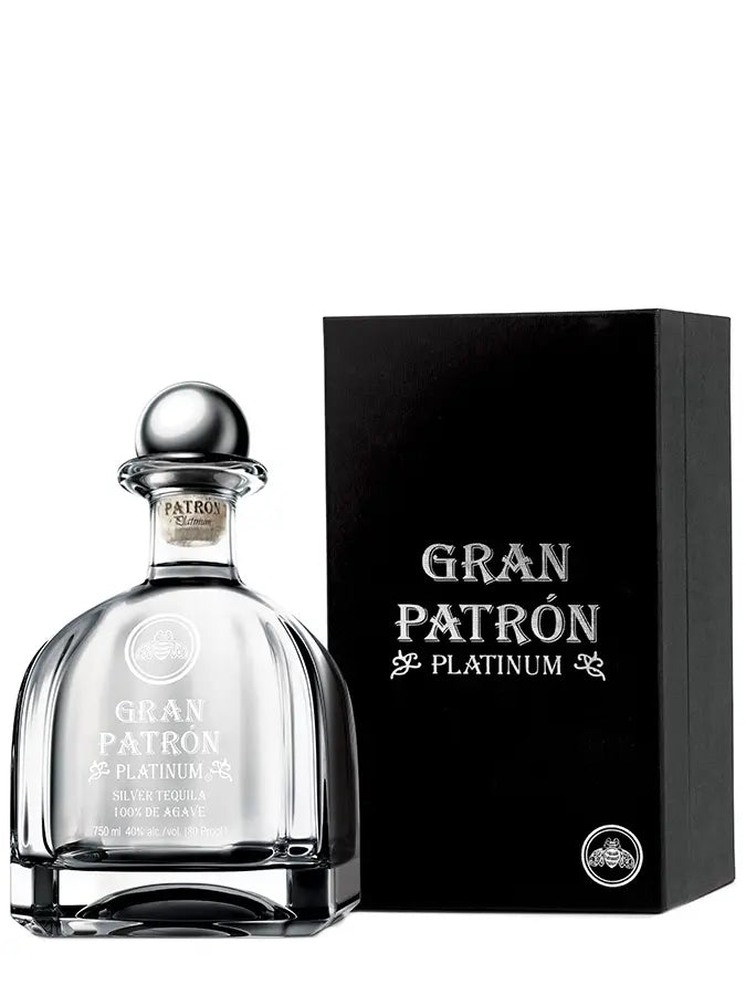 Gran Patron Platinum Silver 100% Agave Tequila 700mL