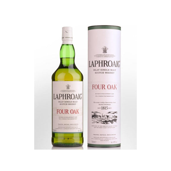 Laphroaig Four Oak Islay Single Malt Scotch Whisky (1000mL)