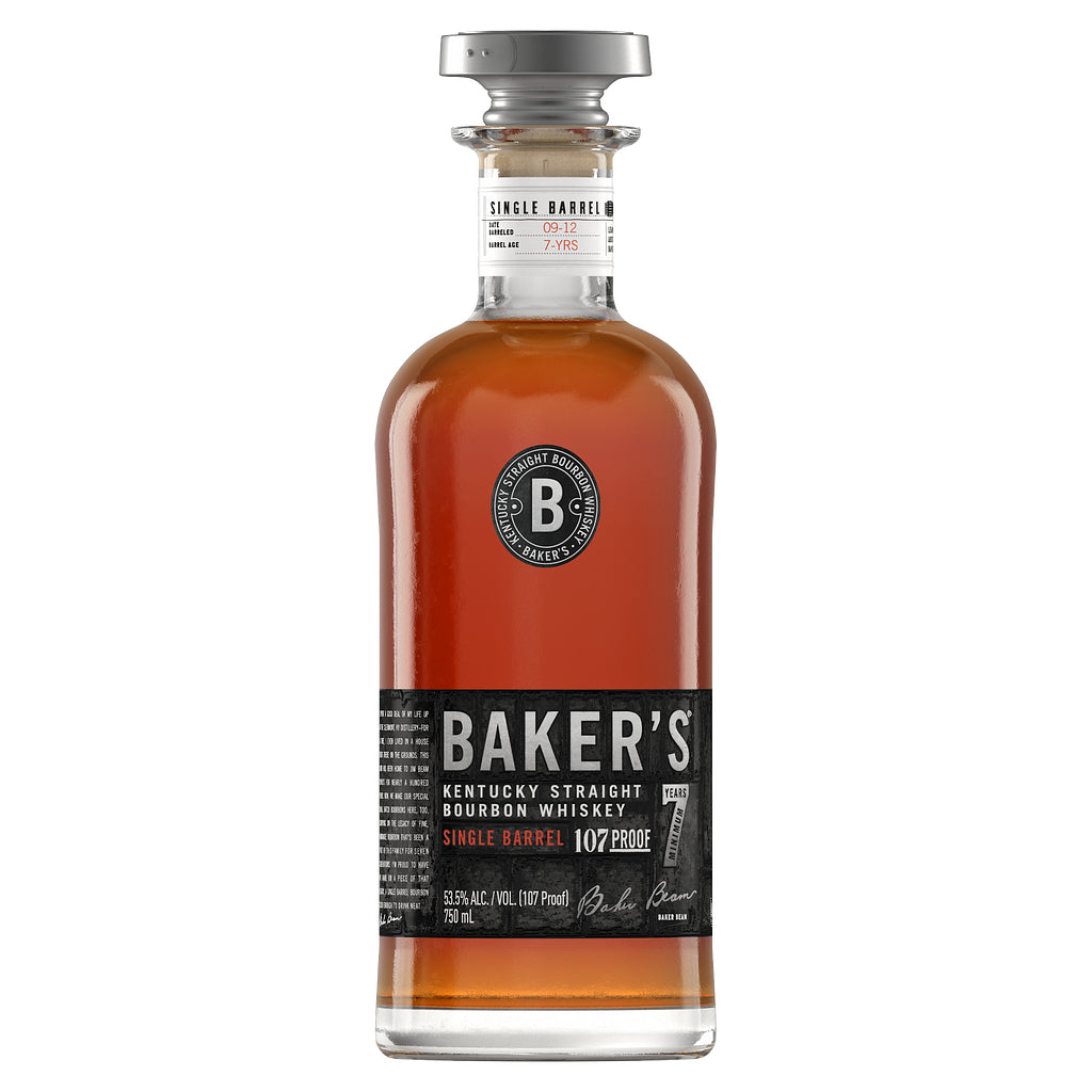Baker’s 7 Year Old Kentucky Straight Single Barrel Whisky 750mL