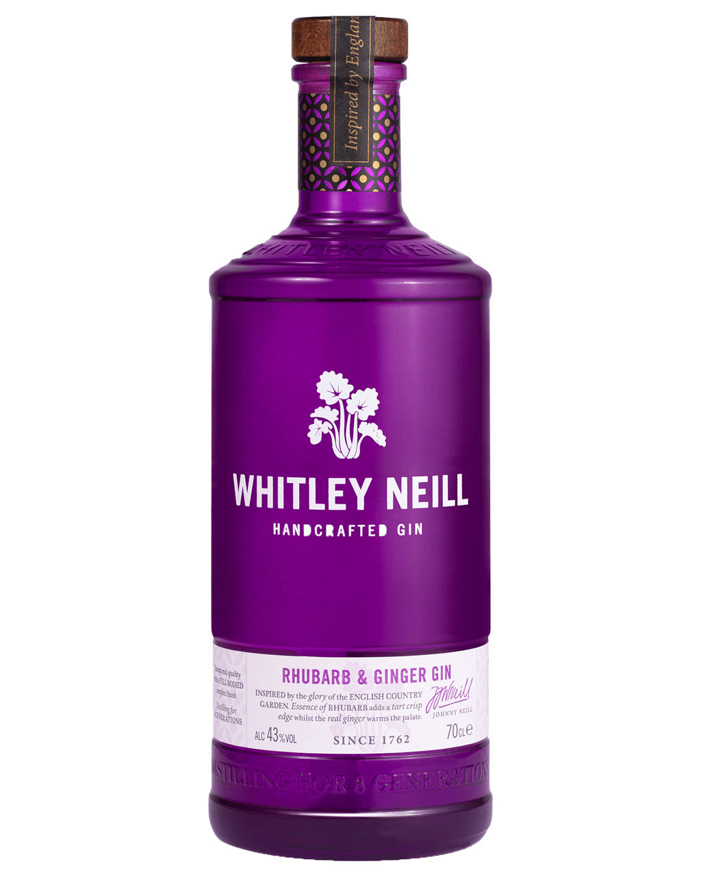 Whitley Neill Rhubarb & Ginger Gin (700ml)