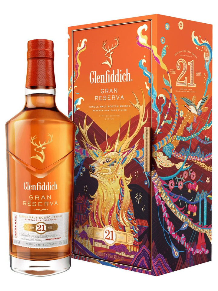 Glenfiddich 21 Years Gran Reserva Limited Edition (700ml) – CHINESE NEW YEAR