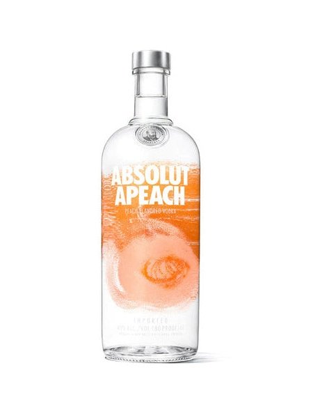 Absolut Apeach  Flavoured Vodka (1000mL)