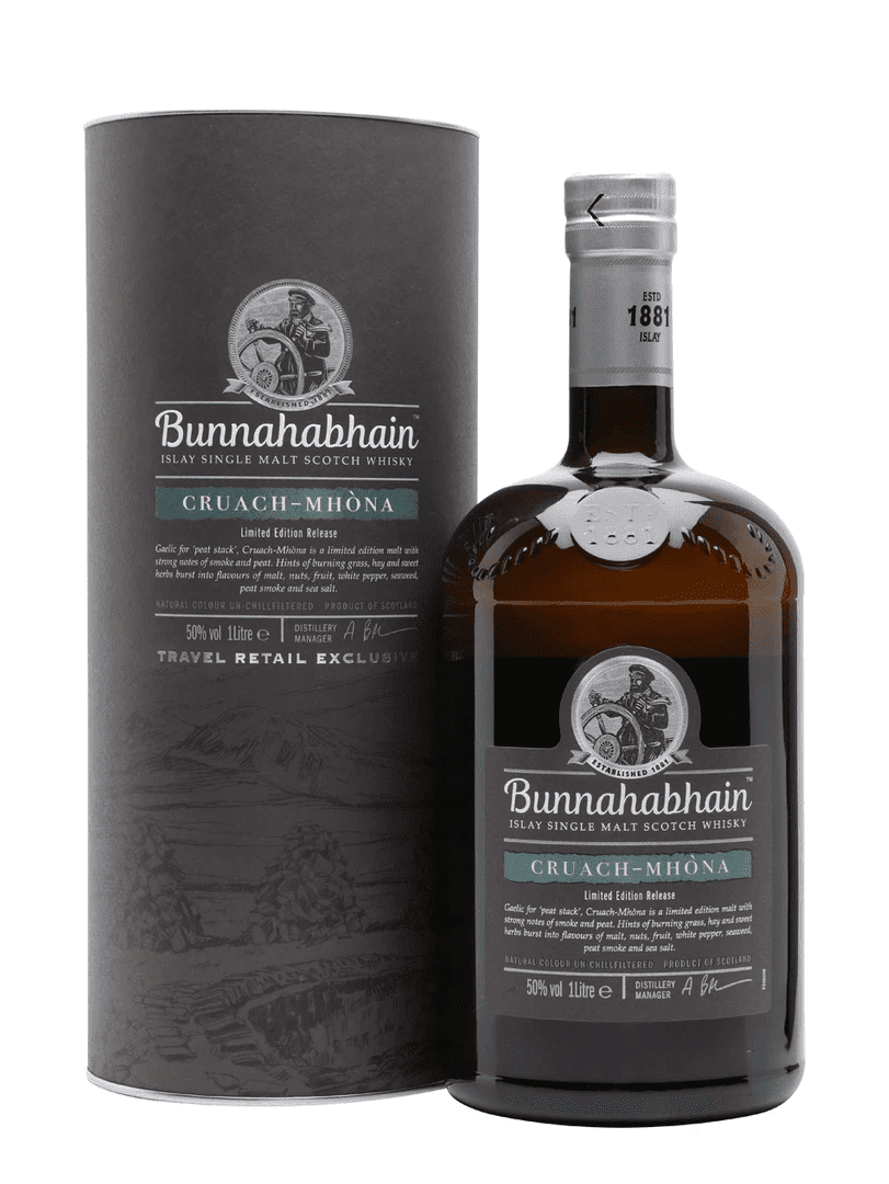 Bunnahabhain Cruach Mhona Limited Edition Single Malt Scotch Whisky (1000ml)
