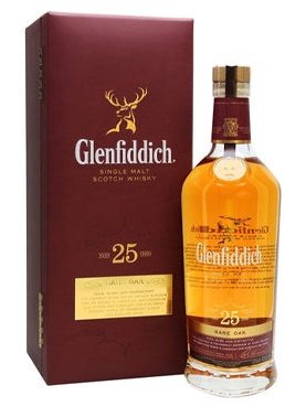 Glenfiddich Rare Oak 25 Year Old Single Malt Scotch Whisky (700ml)