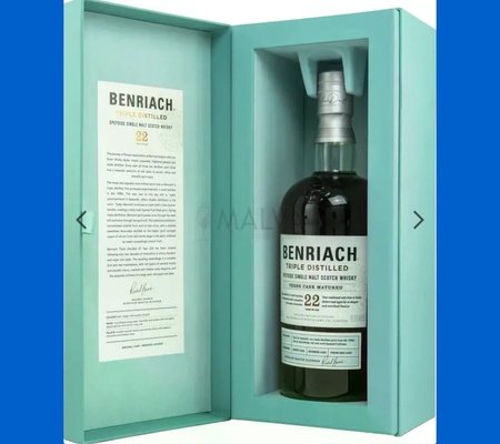 Benriach 22 Years Old Triple Distilled Three Cask Matured in Giftbox(700ml)