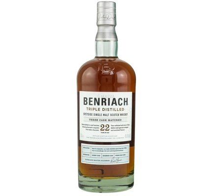 Benriach 22 Years Old Triple Distilled Three Cask Matured in Giftbox(700ml)