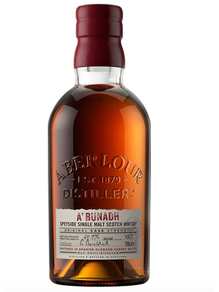 Aberlour A'bunadh Cask Strength Single Malt Scotch Whisky (700mL) - Batch 077