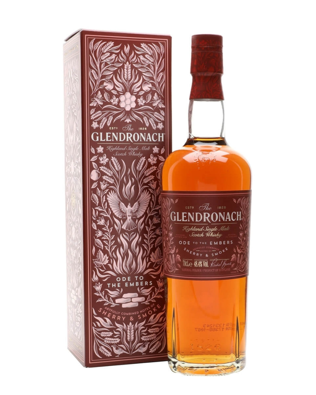 Glendronach Ode to the Embers Highland Single Malt Scotch 700mL