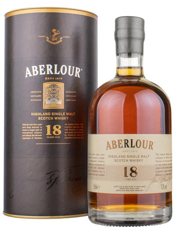 Aberlour 18 Year Old Single Malt Scotch Whisky (500mL)