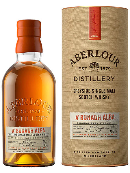 Aberlour A'bunadh Alba Cask Strength Single Malt Scotch Whisky (700mL) - Batch 007