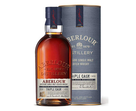 Aberlour Triple Cask Single Malt Scotch Whisky (700mL)