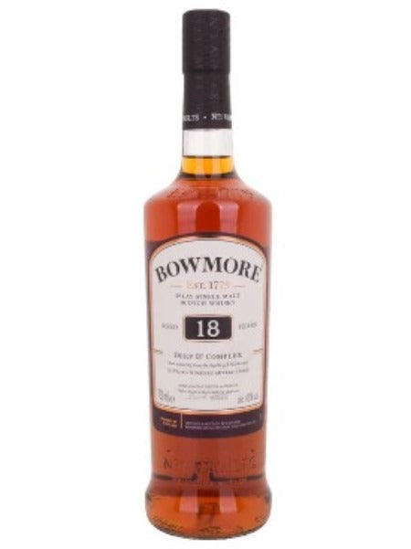 Bowmore 18 Year Old Single Malt Scotch Whisky (700mL)
