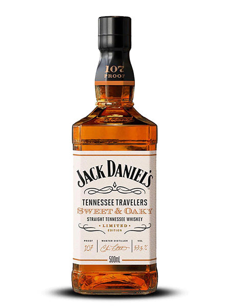 Jack Daniels Tennessee Travelers Sweet & Oaky Whiskey(500mL)