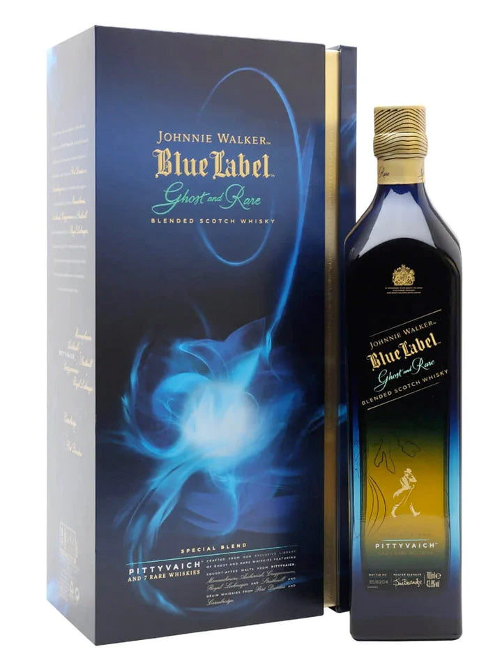 Johnnie Walker Blue Label Ghost And Rare Pittyvaich Scotch Whisky (700ml)