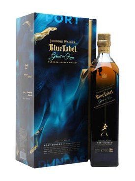 Johnnie Walker Blue Label Ghost and Rare Port Dundas Blended Scotch Whisky (750ml)