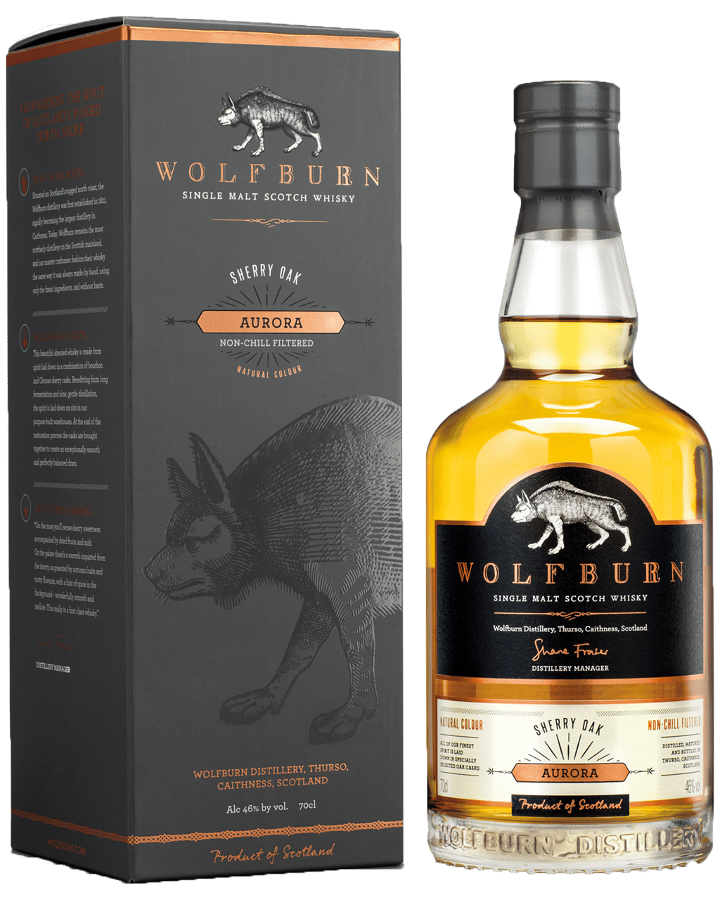 Wolfburn Aurora Single Malt Scotch Whisky(700ml)