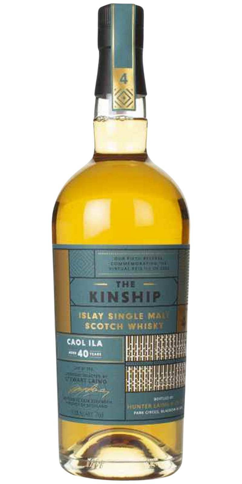 The Kinship Caol Ila 40YO Hunter Laing Single Malt Whisky(700ml)