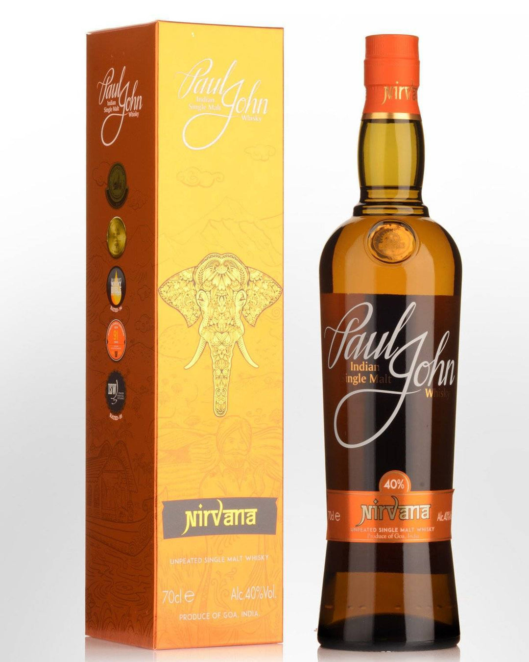Paul John Nirvana Indian Single Malt Whisky (700ml)