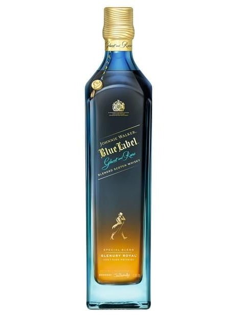 Johnnie Walker Blue Ghost & Rare Glenury Royal Blended Scotch Whisky (700mL)