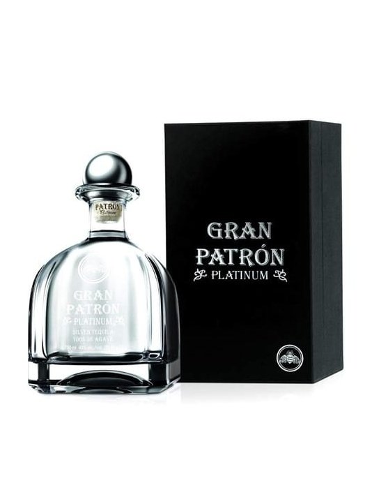 Gran Patron Platinum Silver 100% Agave Tequila (700ml)