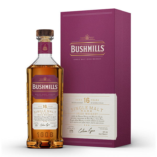 Bushmills 16 Years Single Malt Rare Irish Whiskey-145