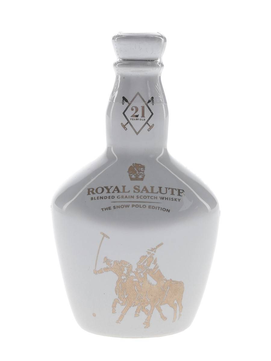 Chivas Royal Salute Snow Polo Edition 21yr Old Blended Scotch Whisky 700ml