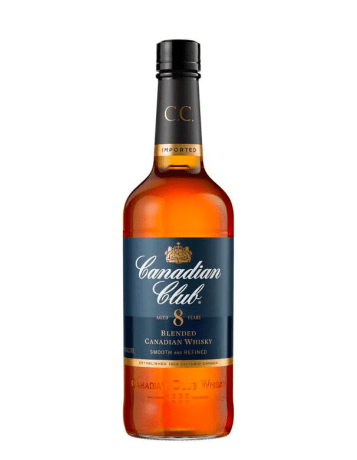 Canadian Club 8 Year Old Blended Canadian Whisky 700mL