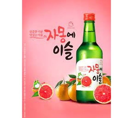 Jinro Grapefruit Soju 360mL