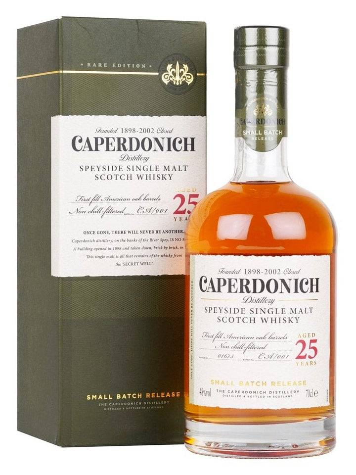 Caperdonich 25 Year Old Single Malt Scotch Whisky 700mL